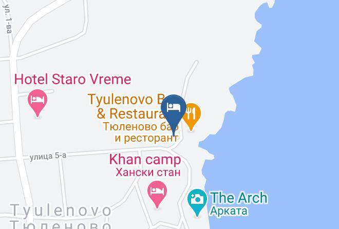 Shabla - Hotel Restaurant Delfina Maps