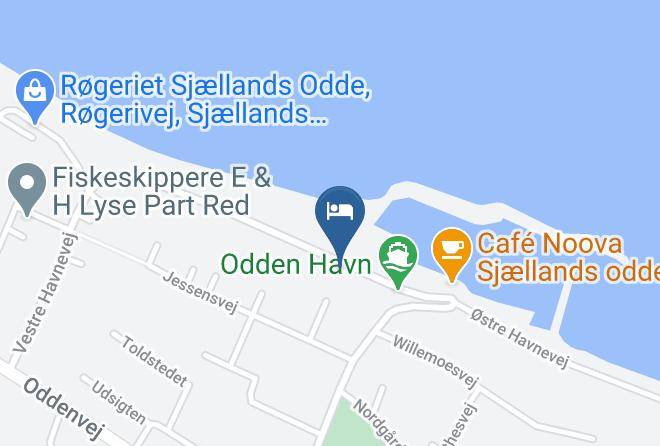 Sjaellands Odde - Hotel & Restaurant Den Gyldne Hane Maps