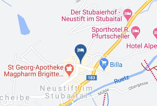 Innsbruck Land - Hotel Restaurant Der Hoferwirt Maps