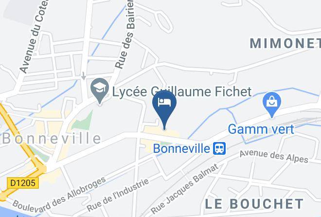 Haute Savoie - Hotel & Restaurant Des Alpes Maps