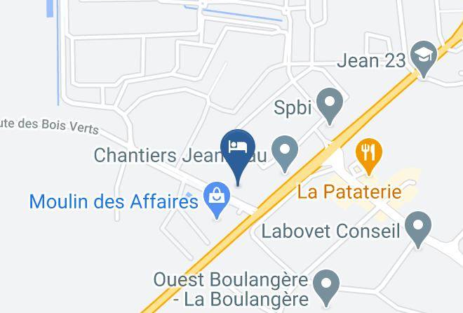 Vendee - Hotel Restaurant Des Bois Verts Maps