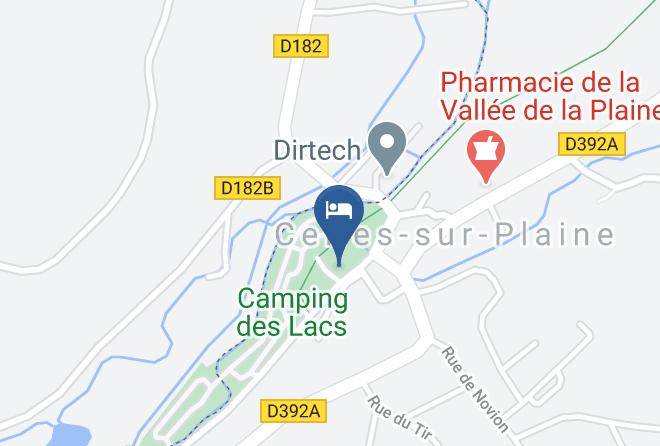 Vosges - Hotel Restaurant Des Lacs Maps