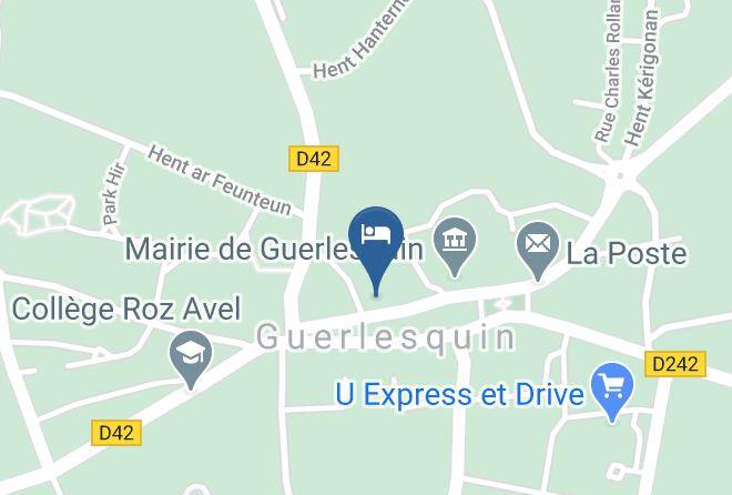 Finistere - Hotel Restaurant Des Monts D'arree Maps