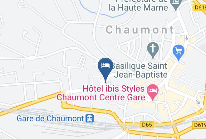 Haute Marne - Hotel Grill Les Remparts Maps