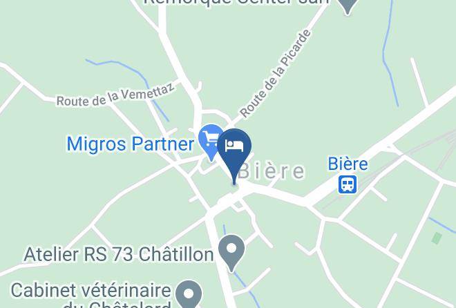 Morges - Hotel Restaurant Des Trois Sapins Maps