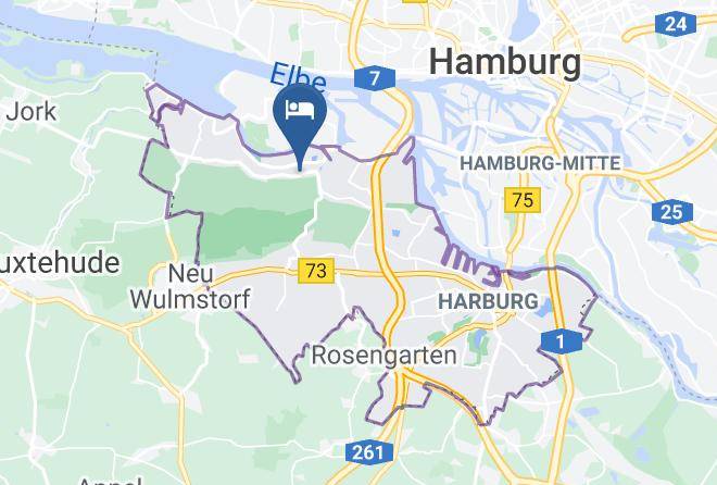 Hotel & Restaurant Deutsches Haus Francop Altes Land Map