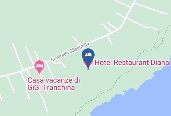 Palermo - Hotel Restaurant Diana Maps