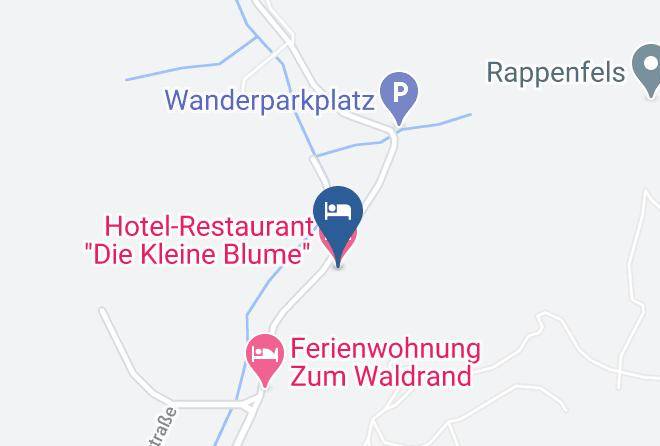 Sudwestpfalz - Hotel Restaurant Die Kleine Blume Gmbh Maps