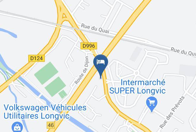 Cote D Or - Hotel Restaurant Dijon Sud Maps
