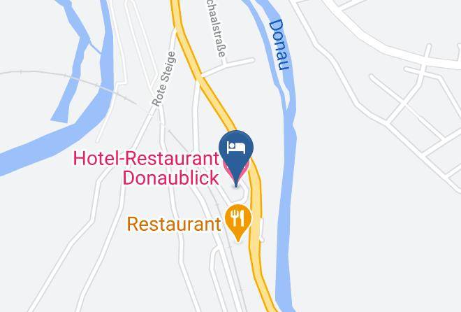 Sigmaringen - Hotel Restaurant Donaublick Maps