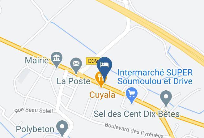 Pyrenees Atlantiques - Hotel Restaurant Du Bearn Maps