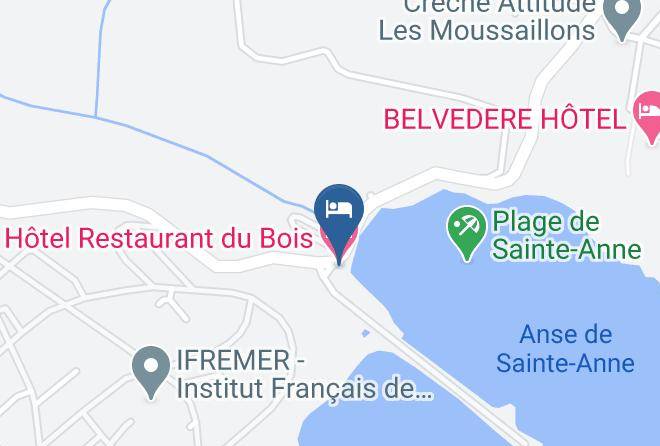 Finistere - Hotel Restaurant Du Bois Maps