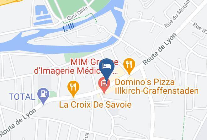 Bas Rhin - Hotel Restaurant Du Chasseur Maps