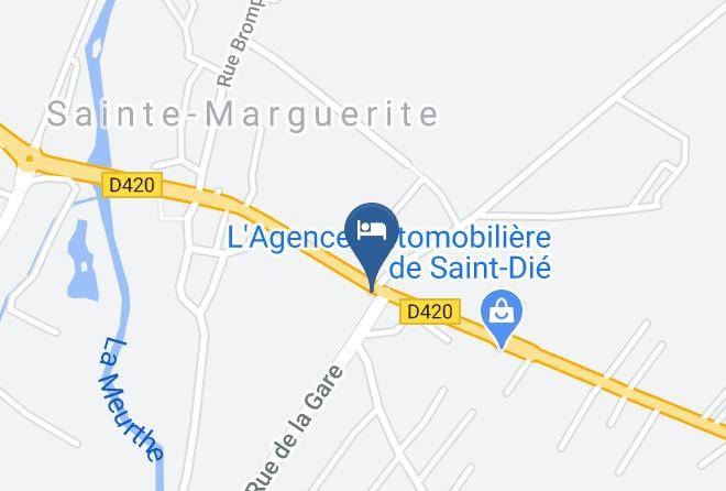 Vosges - Hotel Restaurant Du Cheval Blanc Maps