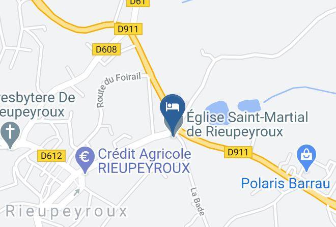 Aveyron - Hotel Restaurant Du Commerce Maps