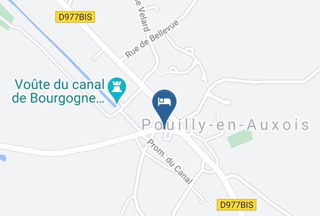 Cote D Or - Hotel Restaurant Du Commerce Maps