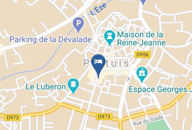 Vaucluse - Hotel Restaurant Du Cours Maps