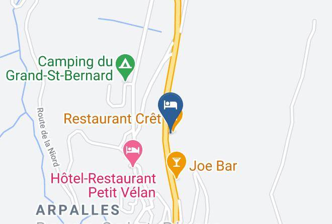 Entremont - Hotel Restaurant Du Cret Maps
