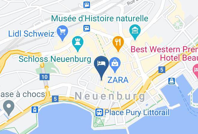 Neuchatel District - Hotel Restaurant Du Marche Maps