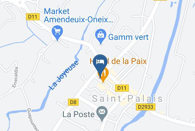Pyrenees Atlantiques - Hotel Restaurant Du Midi Maps