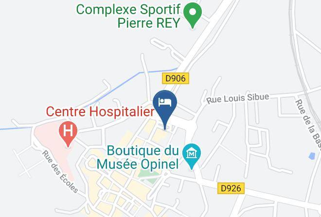 Savoie - Hotel Restaurant Du Nord Saint Jean De Maurienne Maps