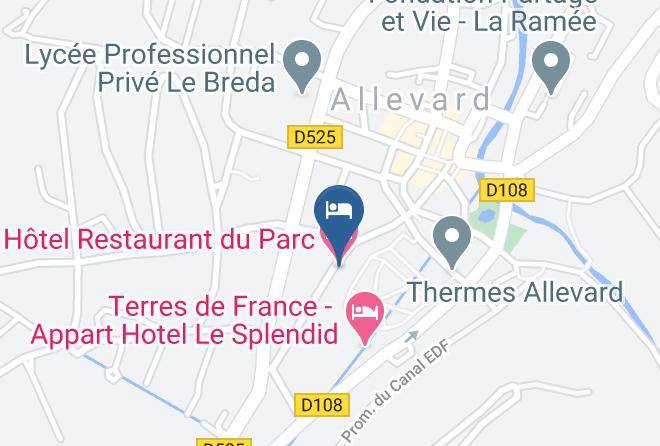 Hotel Restaurant Du Parc Map