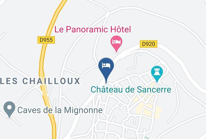 Cher - Hotel & Restaurant Du Rempart Maps