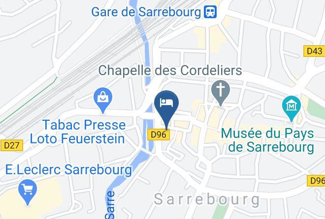 Moselle - Hotel Restaurant Du Levant Maps