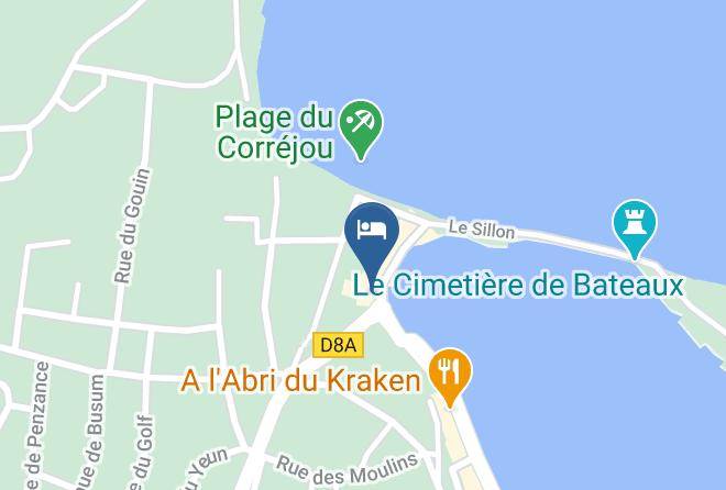 Finistere - Hotel Restaurant Du Styvel Maps