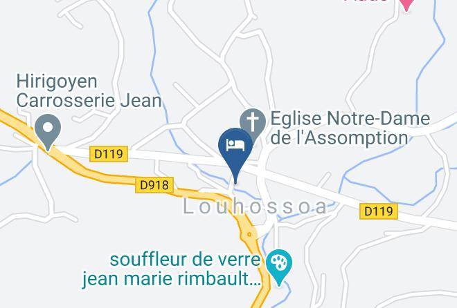 Pyrenees Atlantiques - Hotel Restaurant Du Trinquet Maps