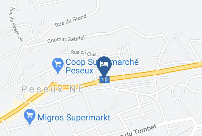 Boudry District - Hotel Restaurant Du Vignoble Maps