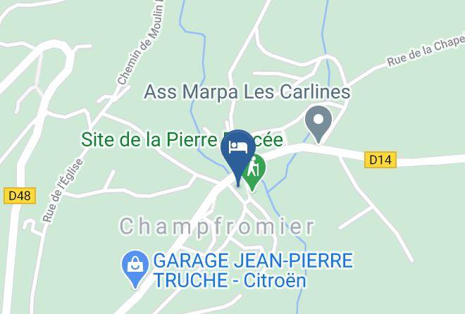 Ain - Hotel Restaurant Ducret Maps