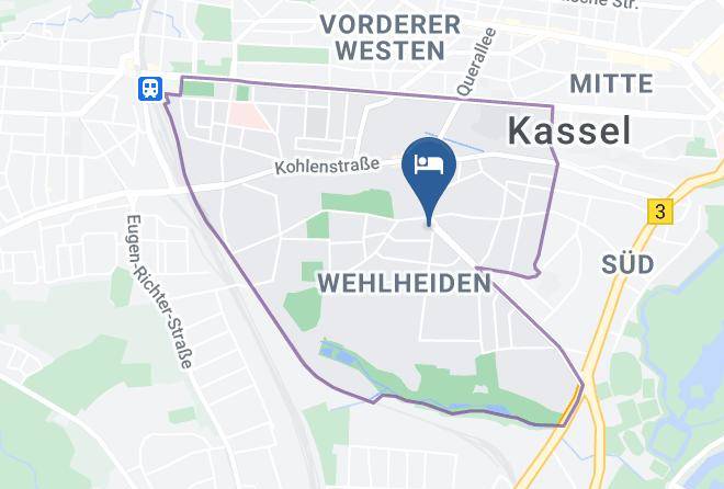 Kassel - Hotel & Restaurant Dusseldorfer Hof Kassel Maps