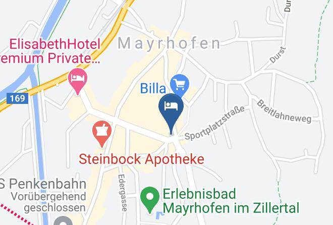 Schwaz - Hotel Restaurant Edelweiss Lounge Maps