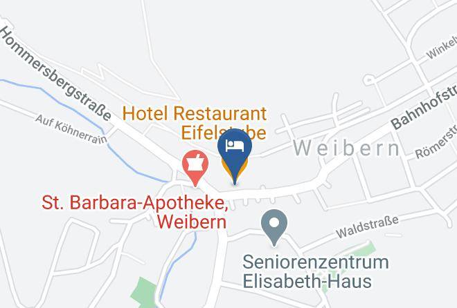 Hotel Restaurant Eifelstube Map