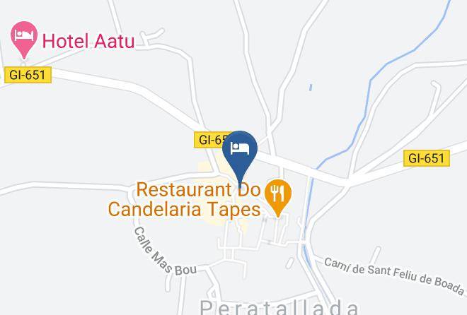 Girona - Hotel Restaurant El Pati Maps