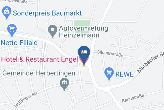 Sigmaringen - Hotel & Restaurant Engel Maps