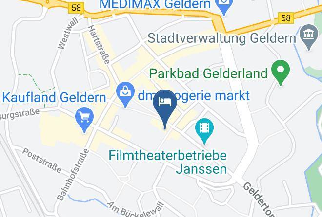 Cleves - Hotel Restaurant Engels Ratskeller Maps