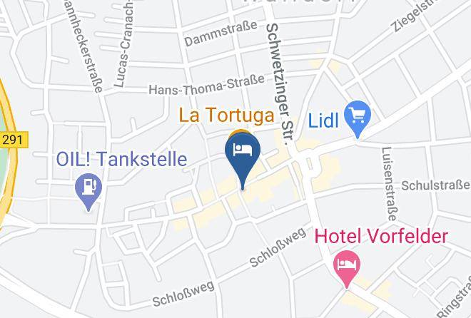 Hotel Restaurant Erbprinz Map