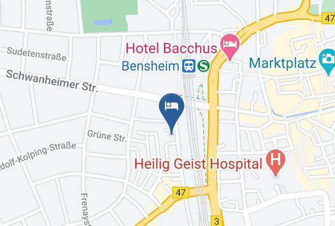 Bergstrase - Hotel Restaurant Felix Maps