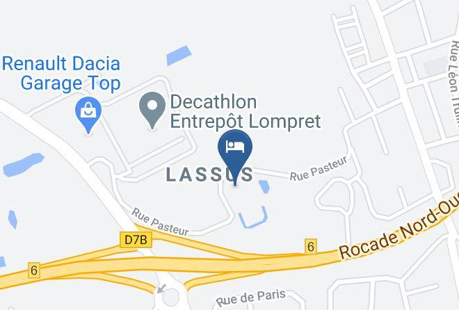 Hotel Restaurant La Ferme Blanche The Originals Relais Map