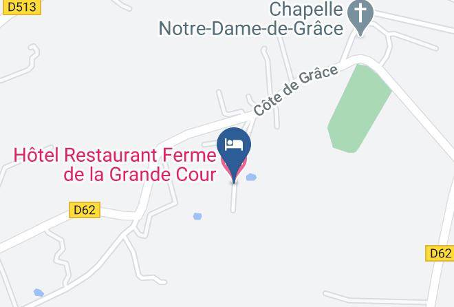 Calvados - Hotel Restaurant Ferme De La Grande Cour Maps