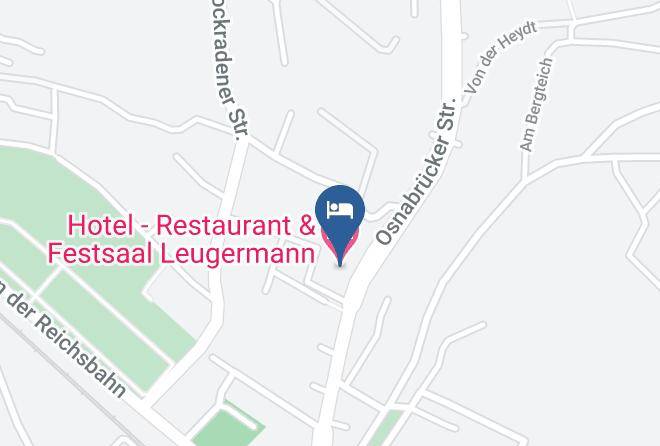 Steinfurt - Hotel Restaurant & Festsaal Leugermann Maps