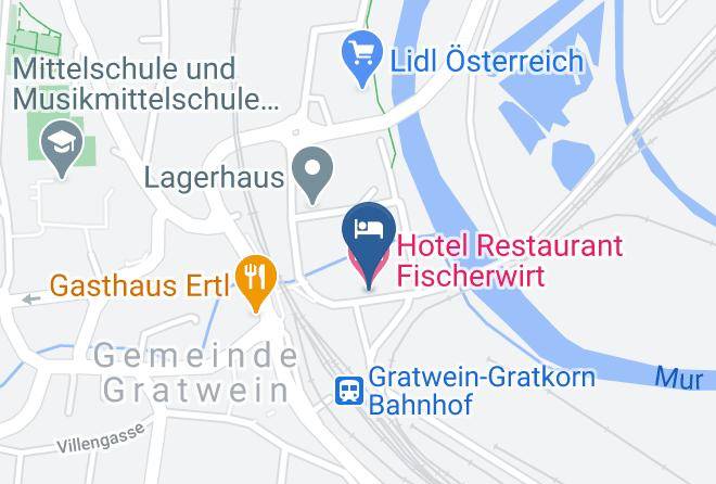 Graz Umgebung - Hotel Restaurant Fischerwirt Maps