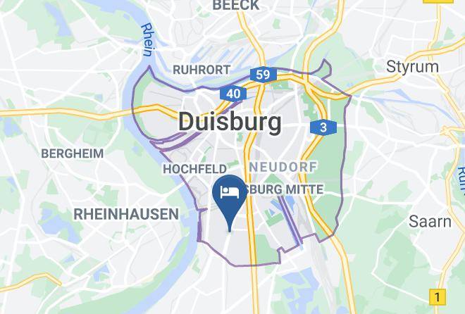 Duisburg - Hotel Restaurant Flora Maps