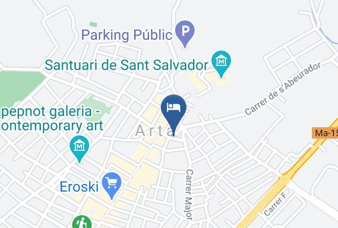 Baleares - Hotel & Restaurant Forn Nou Maps