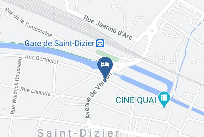 Hotel Restaurant Francois 1er Map