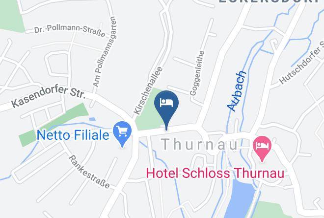 Kulmbach - Hotel Restaurant Frankischer Hof Thurnau Maps