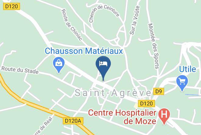 Ardeche - Hotel Restaurant Fraysse Maps