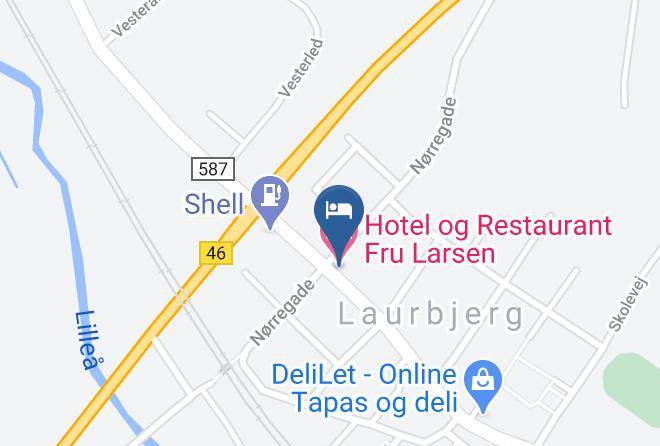 Langa - Hotel & Restaurant Fru Larsen Maps